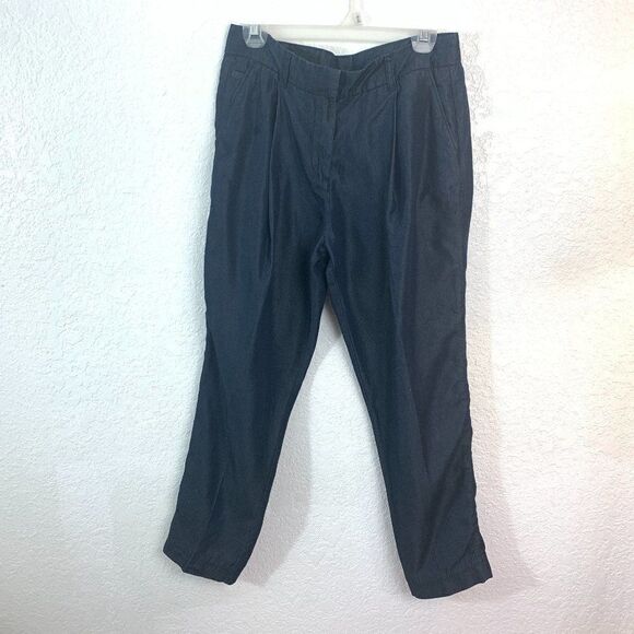 Armani Exchange  Navy Blue Casual Tencel T… - Picture 1 of 12